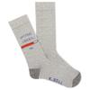 K. Bell Socks Men's Fun Pop Culture Novelty Crew Socks, Gray, Large view 1