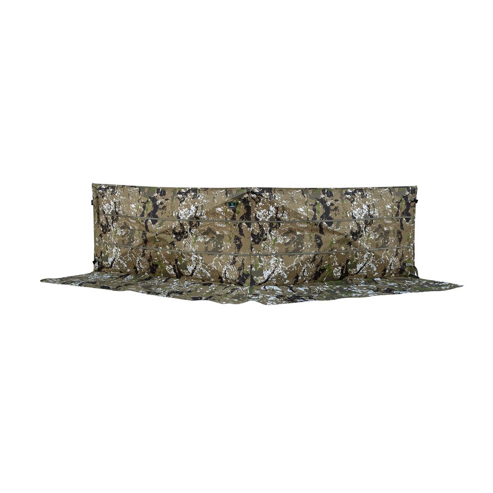 Barronett Blinds Field Shield, Adjustable Panel Blind, Ultra-Portable Concealment, Adjustable Height, Lightweight, 1-2 Person, Crater Thrive, FS100CT