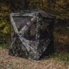 Barronett Blinds Big Mike, Portable Hunting Blind, Tall Hub Blind, Shoot While Standing, Low Profile Windows, 2-Person, Crater Thrive, 80 x 75 x 75, BM300CT view 2