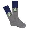 K. Bell Socks Men's Fun Pop Culture Novelty Crew Socks, Charcoal, Large view 1
