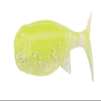 Savage Gear Toughtec Minnow Fishing Bait, 4 in, Clear Chartreuse, Realistic Contours, Colors & Movement, 12X Toughtec Construction, Salt & Scent Infused