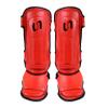 Ultimate - Classic Colored Shin Instep Guard for Boxing MMA Muay Thai Training (Red, CH) view 1