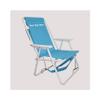 Personalized Imprinted Basic Backpack Chair by Rio - Turquoise view 1