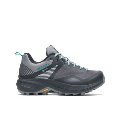 Merrell MQM 3 Gore-tex Women Outdoors Shoes, Charcoal/Teal, 6