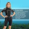 GoldFin Women Shorty Wetsuit, 3mm Neoprene Wet Suits Back Zip Surfing Diving Swimming Snorkeling view 3