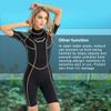 GoldFin Women Shorty Wetsuit, 3mm Neoprene Wet Suits Back Zip Surfing Diving Swimming Snorkeling view 4