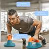 Dolibest Push Up Bars, Pushup Stands with Anti-Slip Soft Plastic Push Up Handles, Bottom Anti-Slip Pad, Strength Training Equipment Home Gym Fitness Body Building Muscle Training Workout (2PCS) view 2