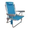 RIO BEACH Imprinted Personalized Premium Lace-up Backpack Chair - Turquoise view 1