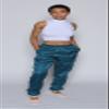 AdiraWear Adult Pocketed Lightweight Ripstop Dance Pants Style AW101A (Deep Teal, LG) view 4