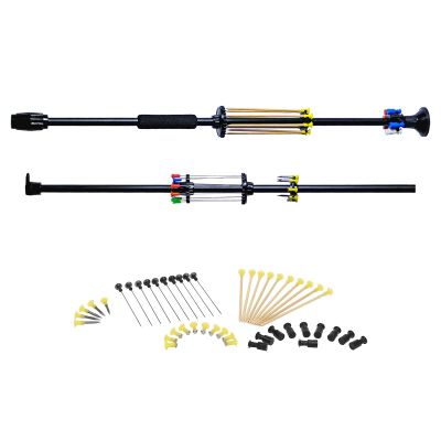 Black Rhino Blowguns 36 Inch 1 Piece 40 Caliber Blowgun Anodize Black Comes with a 40 pc Dart kit