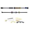 Black Rhino Blowguns 36 Inch 1 Piece 40 Caliber Blowgun Anodize Black Comes with a 40 pc Dart kit