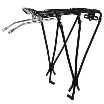 Bike Rear Seat Rack Aluminum Alloy Strong Fits Suvs Mountain Road Folding and Bikes Cargo Rack Rear