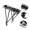 Bike Rear Seat Rack Aluminum Alloy Strong Fits Suvs Mountain Road Folding and Bikes Cargo Rack Rear view 2