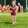 Little King NCAA Toddler/Youth Girls Team 2 Piece Cheer Dress-Oklahoma Sooners-4T view 2