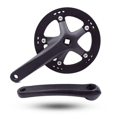 DRIFT MANIAC Bike Crankset 42T 130BCD 170mm Crank Arm Set Square Taper for City Folding Bicycle