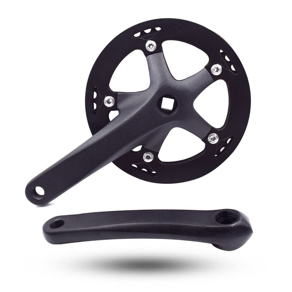DRIFT MANIAC Bike Crankset 42T 130BCD 170mm Crank Arm Set Square Taper for City Folding Bicycle