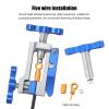 JFOYH 2IN1 Bike Tools Bicycle Hydraulic Disc Brake Needle Driver Insertion and Mineral Hose Cutting Tools Compatible with BH90/BH59/Avid/MAGURA/Banjo, 6061 Aluminum Alloy view 4