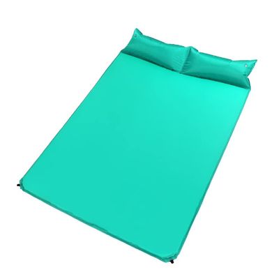 Automatic Inflatable Beach Blanket Wear-Resistant Picnic Blanket Portable Picnic Mat Suitable for Camping Beach Family Party (Color : Blue)