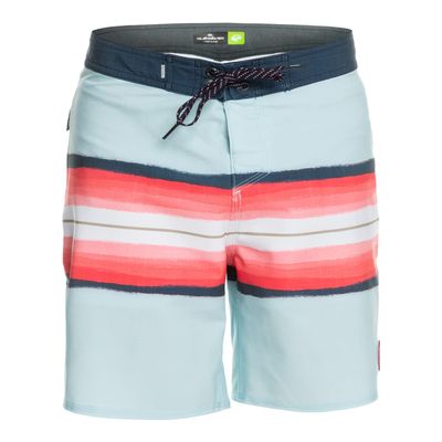 Quiksilver Boys' Surfsilk Resin Tint YTH 17 Boardshort Swim Trunk Bathing Suit, Blue Grey, 30/16