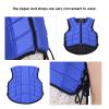 VBESTLIFE Nylon Kids Equestrian Vest, Safety Foam Padded Horse Riding Protective Gear Children's Equestrian Body Protector Blue(CM) view 4
