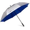 G4Free 54 Inch UV Protection Golf Umbrella Auto Open Vented Double Canopy Oversize Extra Large Windproof Sun Rain Umbrellas (Silver/Blue) view 1