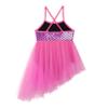 YONGHS Toddler Girls Ballet Dance Leotard Tutu Skirt Ballerina Dress Tie Dye Summer Skirted Romper Pink 4 view 4