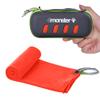4Monster Microfiber Towel, Travel Towel, Camping Towel,Large Size 26.7 x 55.1, Fast Drying, Soft Light Weight,Suitable for Gym, Beach, Swimming, Backpacking and More view 1