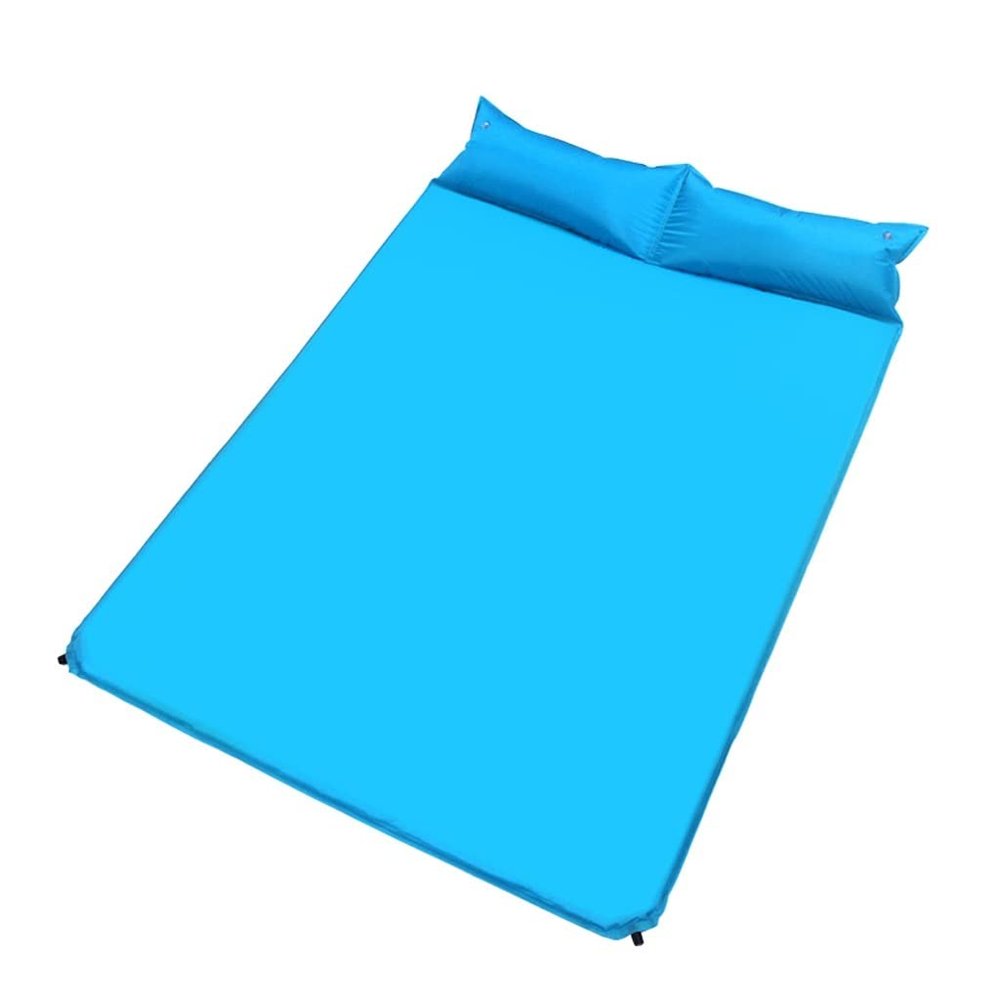 Automatic Inflatable Beach Blanket Wear-Resistant Picnic Blanket Portable Picnic Mat Suitable for Camping Beach Family Party (Color : Green)