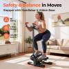 Sportsroyals Twist Stepper/Mini Stepper,Steppers for Exercise at Home,Stair Stepper with Resistance Bands for Full Body Workout, 660lbs Weight Capacity view 2