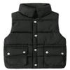 Cromoncent Baby Boy's Sleeveless Puffer Down Vest Outerwear Black 3-4T view 1