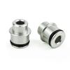 Campagnolo HH12 to QR Hub Adapter, Silver, Front Wheel view 1