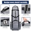 Partage Golf Travel Bag with Wheels,Golf Travel Case for Airlines, 600D Heavy Duty Oxford -Gray view 2