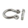 Ayunwei Bow Shackles,304 Stainless Steel Marine Shackles, Heavy Duty D Ring Shackle, Anchor Shackle Screw Shackles for Lifting, Braclets, Jeeps and Boats view 3