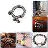 Ayunwei Bow Shackles,304 Stainless Steel Marine Shackles, Heavy Duty D Ring Shackle, Anchor Shackle Screw Shackles for Lifting, Braclets, Jeeps and Boats view 4