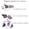 SooGree Professional Sports Goggles Glasses Men Women Racquetball Basketball Football Sport Eyewear Protective Glasses Anti-fog Shock Collision Lens Replaceable (Yellow Frame White Pad) 8068 view 4