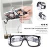Professional Sports Goggles Glasses Men Women Racquetball Basketball Football Sport Eyewear Protective Anti-fog Shock Collision Lens Replaceable (Black Frame White Pad) (8068) view 4