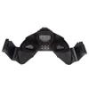 Steel Mesh Camo Tactical Mask Half Face Paintball Airsoft Masks (Color : MA-95-BK) view 4