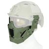 KODENOR Steel Mesh Camo Tactical Mask Half Face Paintball Airsoft Masks (Color : MA-95-G) view 2