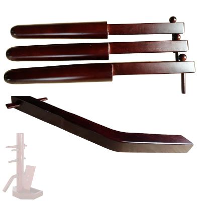 CSBH Portable Wooden Dummy Arm, Wing Chun Dummy Trainer, Wing Chun Wooden Dommy Replace Arms, Portable Wooden Dummy Wing Chun Parts, Suitable for 3.8cm3.8cm Holes, 4pcs