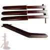 CSBH Portable Wooden Dummy Arm, Wing Chun Dummy Trainer, Wing Chun Wooden Dommy Replace Arms, Portable Wooden Dummy Wing Chun Parts, Suitable for 3.8cm3.8cm Holes, 4pcs view 1