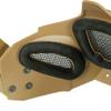 KODENOR Steel Mesh Camo Tactical Mask Half Face Paintball Airsoft Masks (Color : MA-95-T) view 3