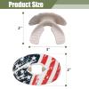 Football Mouth Guard with Strap - Breathable Lip Protector Sports Mouthguard for Youth Adults, Shock-Absorbing Teeth Protection for Football, Hockey, Basketball & Lacrosse (American Flag) view 2