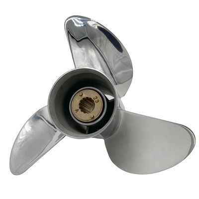 ARKDOZA Boat Propeller 10 1/4x16 Fit for Mercury Outboard 25HP-40HP 3 Blades Stainless Steel Prop SS 13 Tooth Propel RH 10.25x16