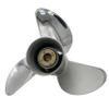 ARKDOZA Boat Propeller 10 1/4x16 Fit for Mercury Outboard 25HP-40HP 3 Blades Stainless Steel Prop SS 13 Tooth Propel RH 10.25x16 view 1