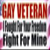 Gear Tatz - Gay Veteran, I Fought for Your Freedom. Fight for Mine - 25 Pack - 3 x 10 inch Bumper Sticker - Vinyl Decal Professionally Made in USA view 1