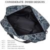 AROME Yoga Mat Bag for Women Men, Large Canvas Yoga Bag for 1/4" 1/3" 2/5" 1/2" Extra Thick Exercise Yoga Mat Gym Tote Sports Duffle Bag Carrying Bags with Wet Pocket & Shoulder Strap & Mat Strap view 4