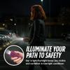 Guard Dog Security Mini Stun Gun Keychain Bling It On, Powerful Stun Gun for Women Self Defense with LED Flashlight, USB Rechargeable, Rhinestone and Compact Design view 4