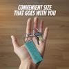 Guard Dog Security Mini Stun Gun Keychain Bling It On, Powerful Stun Gun for Women Self Defense with LED Flashlight, USB Rechargeable, Rhinestone and Compact Design view 3