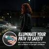 Guard Dog Security Mini Stun Gun Keychain Bling It On, Powerful Stun Gun for Women Self Defense with LED Flashlight, USB Rechargeable, Rhinestone and Compact Design view 4