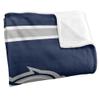 University of New Hampshire Wildcats Blanket, 50"x60", Primary Logo Stripes, Silky Touch Super Soft Throw view 3